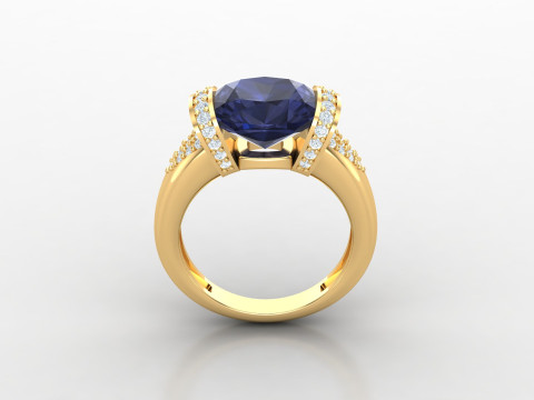Engage Ring Cad File Ready For Printing Model do druku 3D