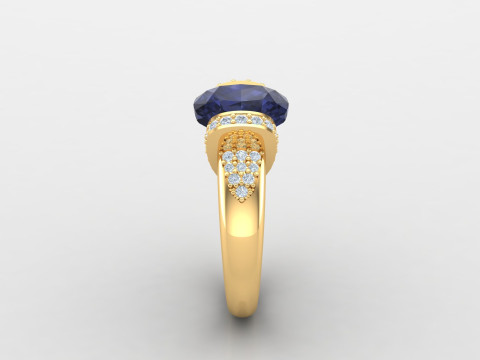 Engage Ring Cad File Ready For Printing Model Cetak 3D
