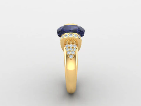 Engage Ring Cad File Ready For Printing 3D Print Model