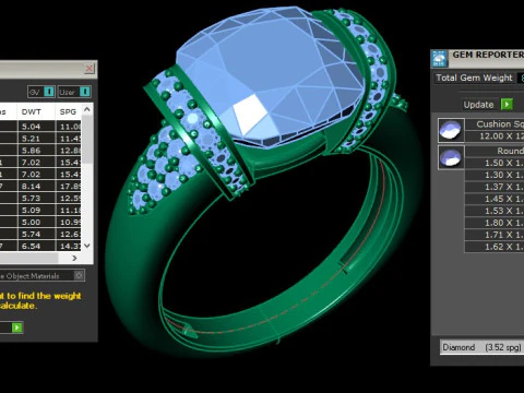 Engage Ring Cad File Ready For Printing 3D Print Model