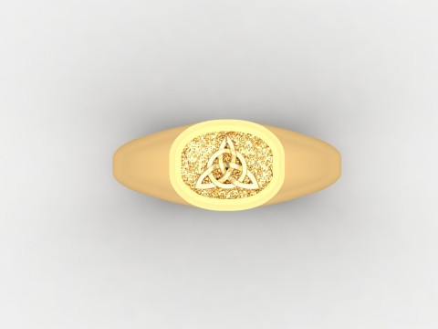 Engage Ring Cad File Ready For Printing Model do druku 3D