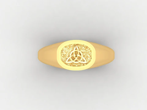 Engage Ring Cad File Ready For Printing 3D Print Model