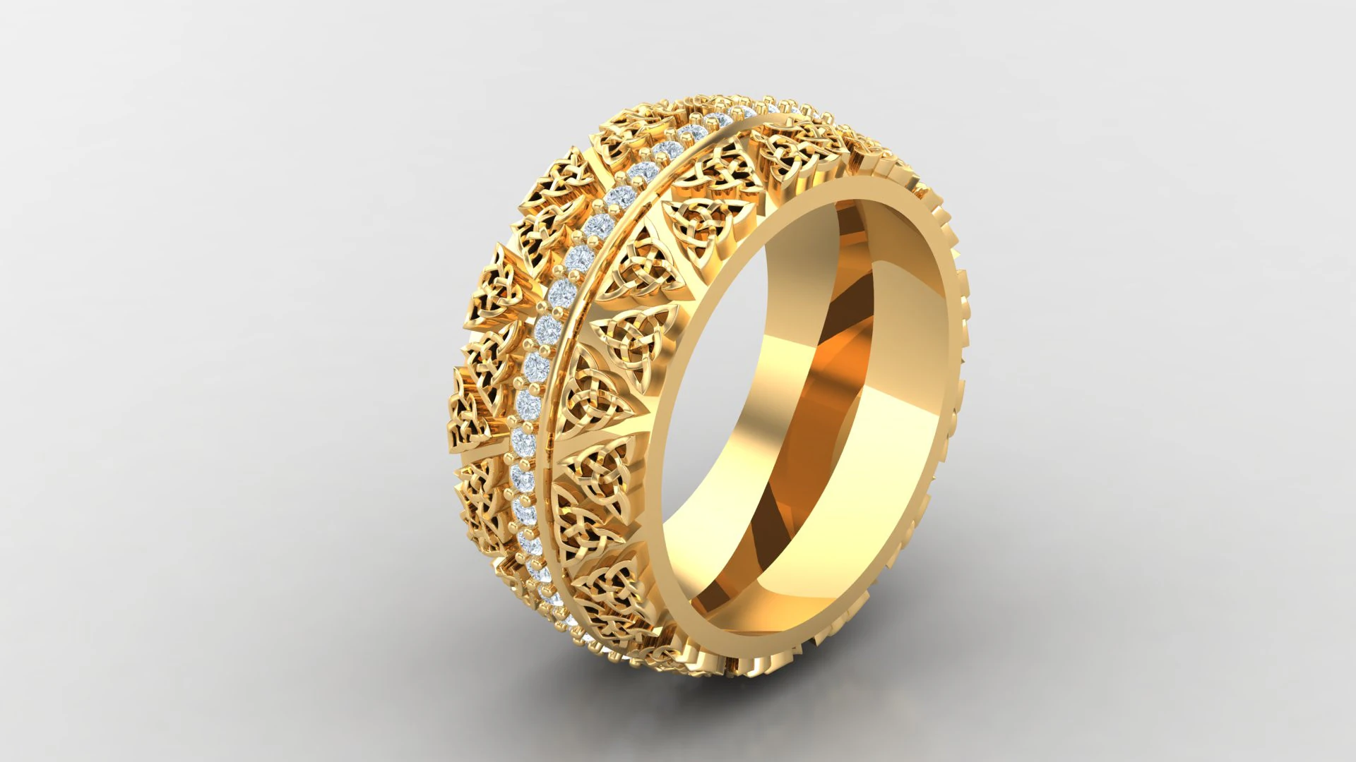 Engage Ring Cad File Ready For Printing 3D Print Model .c4d .max .obj .3ds .fbx .stl .blend