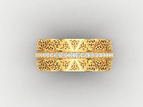 Engage Ring Cad File Ready For Printing 3D Print Model