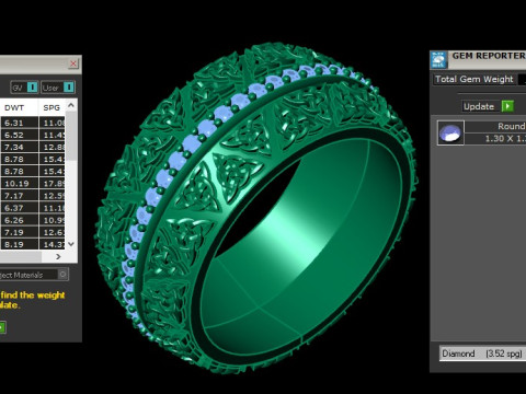 Engage Ring Cad File Ready For Printing 3D Print Model