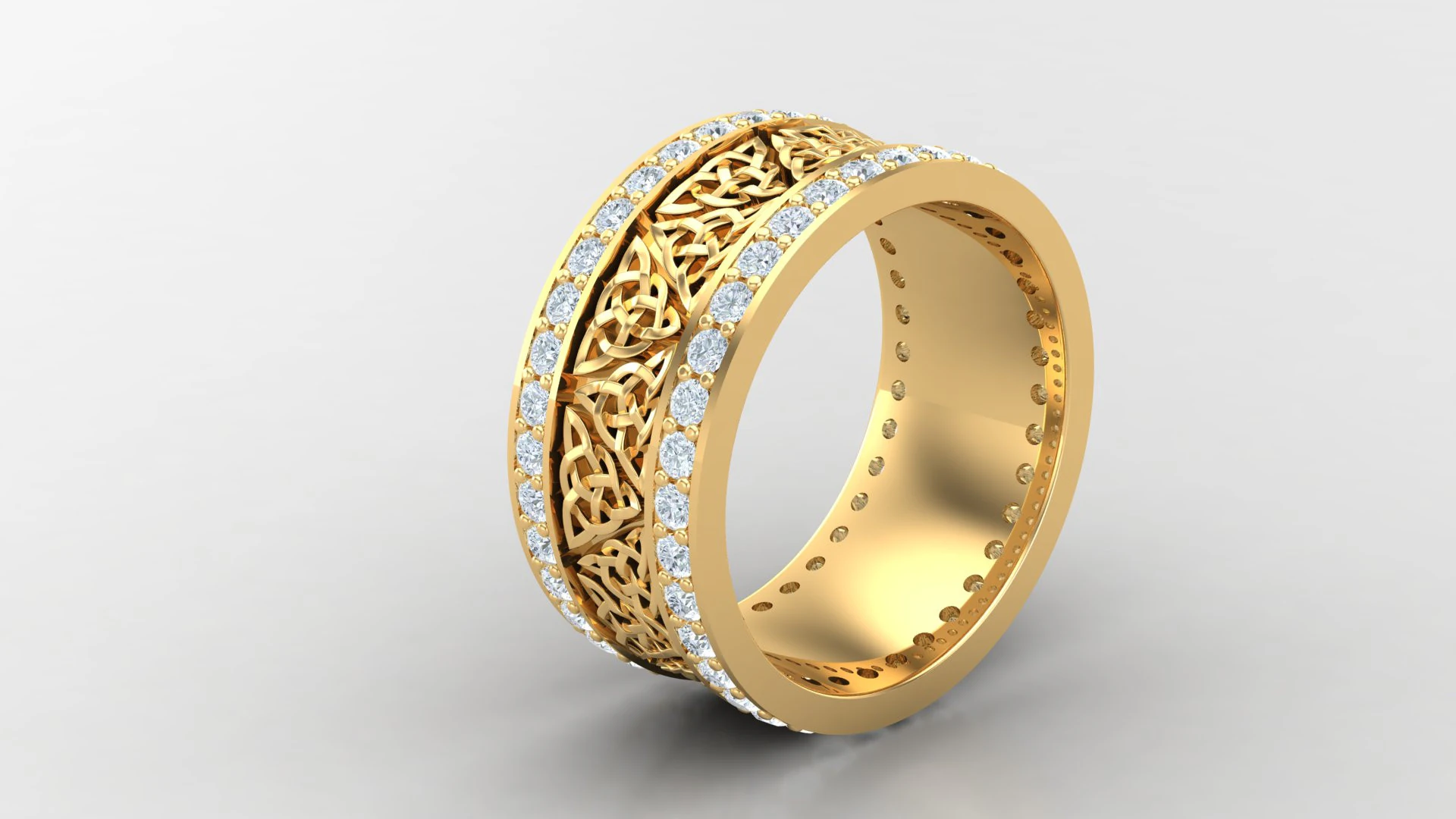 Engage Ring Cad File Ready For Printing 3D Print Model .c4d .max .obj .3ds .fbx .stl .blend