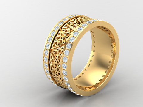 Engage Ring Cad File Ready For Printing 3D Print Model
