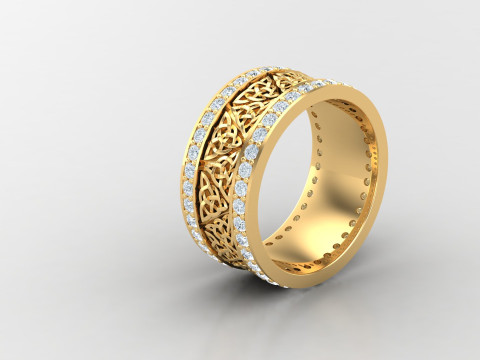 Engage Ring Cad File Ready For Printing Modelo de impresión 3D