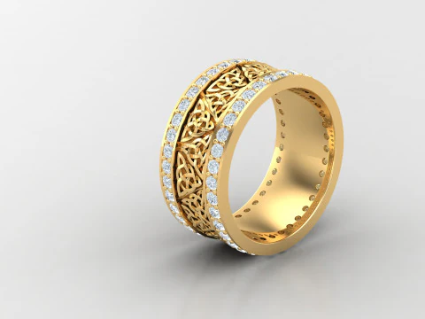 Engage Ring Cad File Ready For Printing 3D Print Model