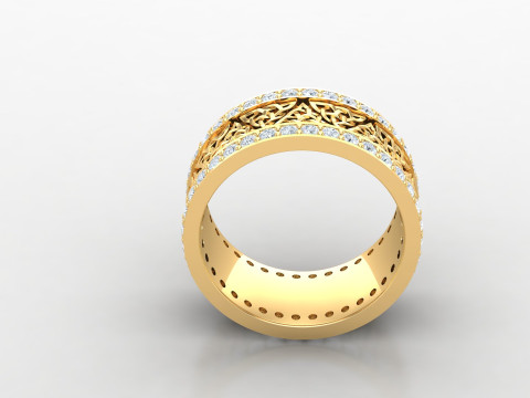 Engage Ring Cad File Ready For Printing Modelo de impresión 3D