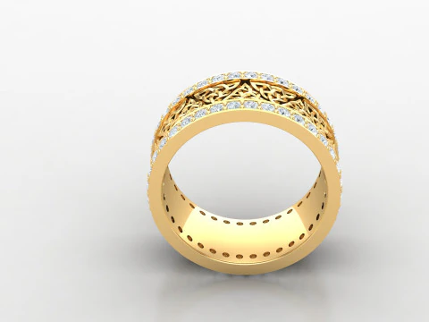 Engage Ring Cad File Ready For Printing 3D Print Model