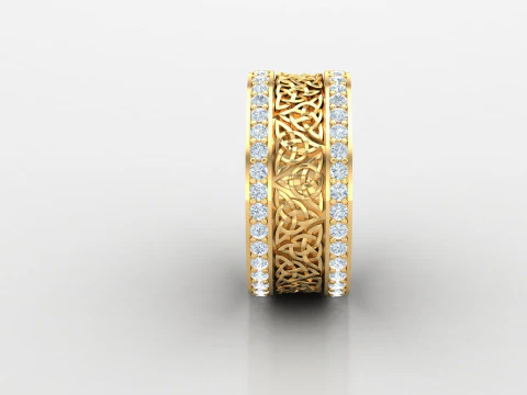Engage Ring Cad File Ready For Printing 3D Print Model