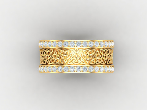 Engage Ring Cad File Ready For Printing Modelo de impresión 3D