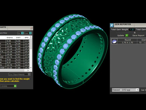 Engage Ring Cad File Ready For Printing 3D Print Model