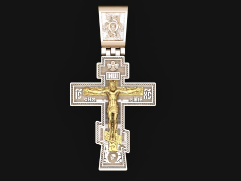 Jesus Christ Pendant Cad File Ready For Printing Modello di stampa 3D