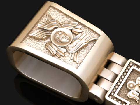Jesus Christ Pendant Cad File Ready For Printing Modello di stampa 3D