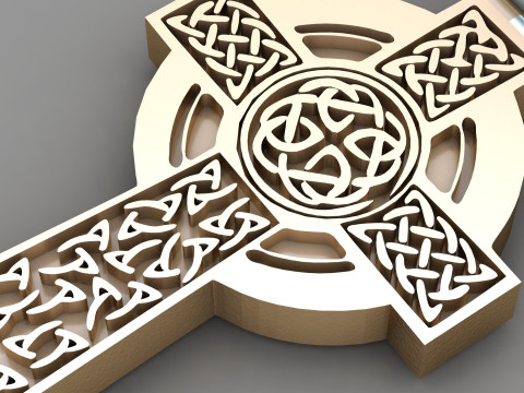 Jesus Christ Pendant Cad File Ready For Printing Modèles 3D en vedette
