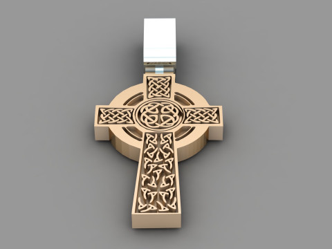 Jesus Christ Pendant Cad File Ready For Printing Modèles 3D en vedette