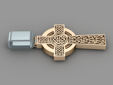 Jesus Christ Pendant Cad File Ready For Printing Modèles 3D en vedette