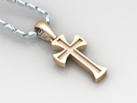 Jesus Christ Pendant Cad File Ready For Printing Modèles 3D en vedette