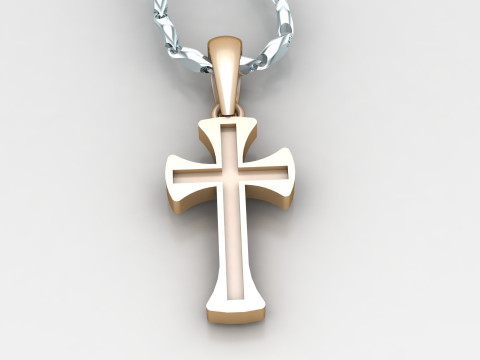 Jesus Christ Pendant Cad File Ready For Printing 3D Принт Модель