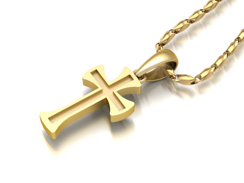 Jesus Christ Pendant Cad File Ready For Printing 3D Принт Модель