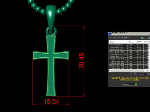 Jesus Christ Pendant Cad File Ready For Printing Modello di stampa 3D