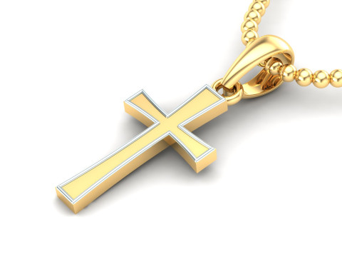 Jesus Christ Pendant Cad File Ready For Printing Modello di stampa 3D