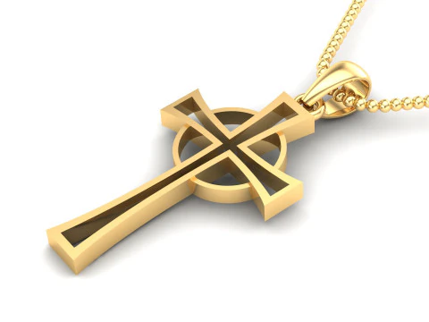 Jesus Christ Pendant Cad File Ready For Printing 3D Print Model