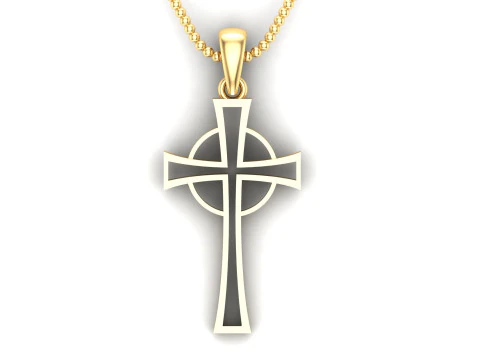 Jesus Christ Pendant Cad File Ready For Printing 3D Print Model