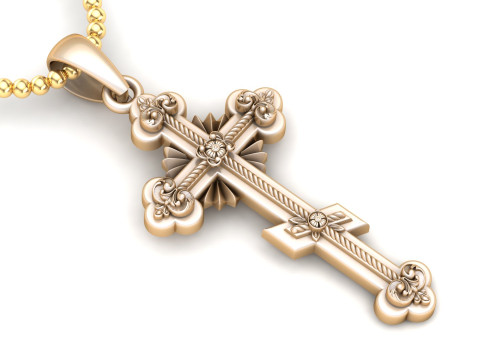 Jesus Christ Pendant Cad File Ready For Printing 3D Принт Модель