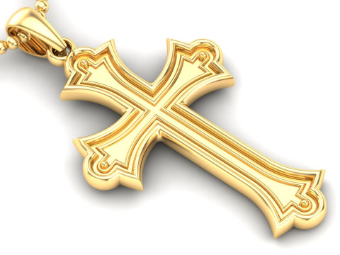 Jesus Christ Pendant Cad File Ready For Printing 3D Print Model