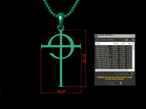 Jesus Christ Pendant Cad File Ready For Printing 3D Print Model