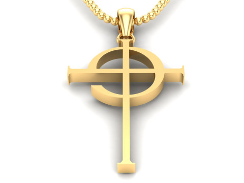Jesus Christ Pendant Cad File Ready For Printing Modelo de impresión 3D