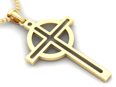Jesus Christ Pendant Cad File Ready For Printing 3D 프린트 모델