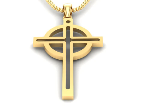 Jesus Christ Pendant Cad File Ready For Printing 3D Print Model