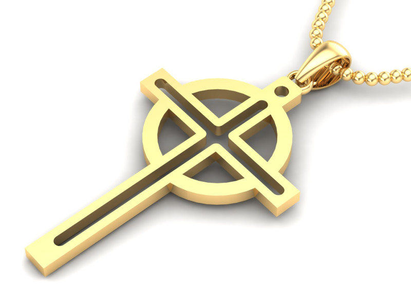 Jesus Christ Pendant Cad File Ready For Printing 3D Print Model in ...