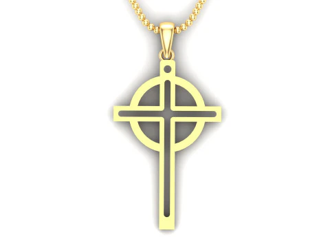Jesus Christ Pendant Cad File Ready For Printing 3D Print Model