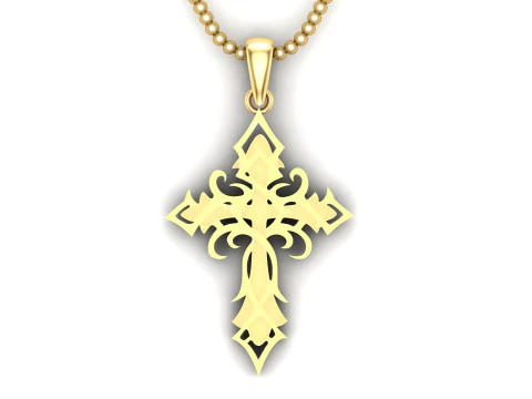Jesus Christ Pendant Cad File Ready For Printing 3D Print Model