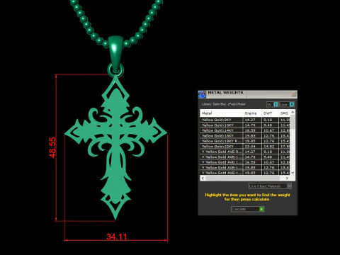 Jesus Christ Pendant Cad File Ready For Printing 3D Print Model