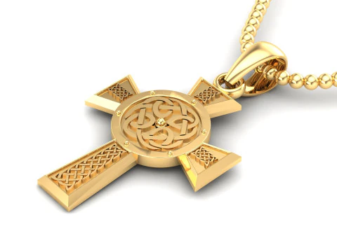 Fichier Cad Pendentif J&eacute;sus-Christ pr&ecirc;t &agrave; &ecirc;tre imprim&eacute; Modèles 3D en vedette