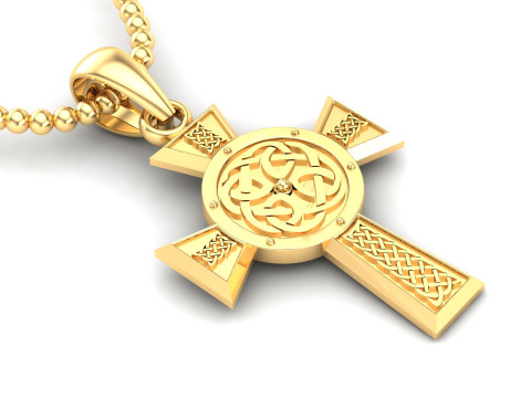 Jesus Christ Pendant Cad File Ready For Printing Modelo de impresión 3D