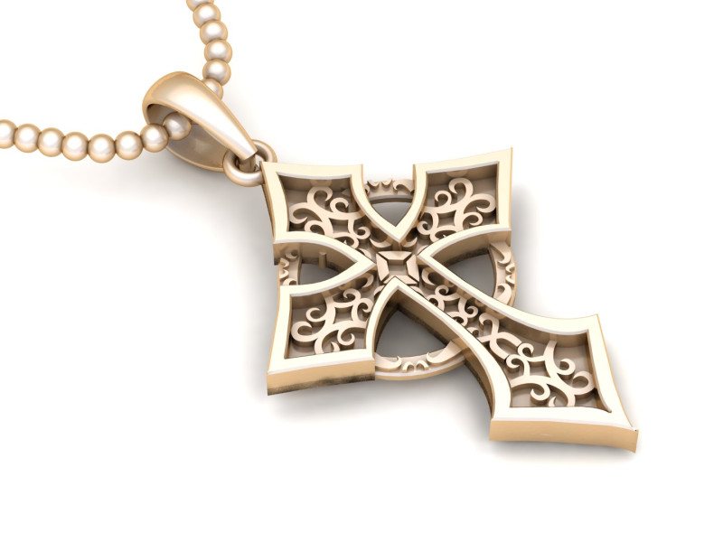 Jesus Christ Pendant Cad File Ready For Printing 3D-printmodel .c4d .max .obj .3ds .fbx .stl .blend 