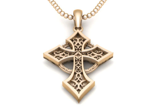 Jesus Christ Pendant Cad File Ready For Printing 3D Print Model