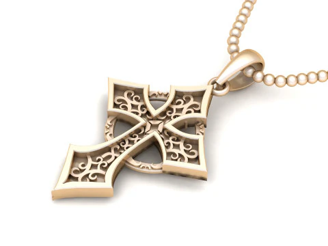 Jesus Christ Pendant Cad File Ready For Printing 3D Print Model