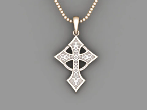 Jesus Christ Pendant Cad File Ready For Printing 3D Print Model