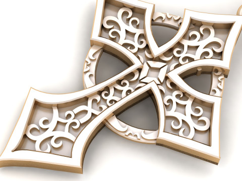 Jesus Christ Pendant Cad File Ready For Printing 3D-printmodel