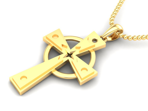 Jesus Christ Pendant Cad File Ready For Printing Modelo de impresión 3D