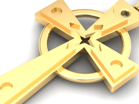 Jesus Christ Pendant Cad File Ready For Printing 3D Print Model