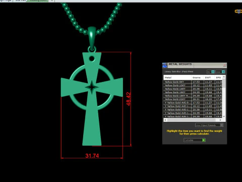 Jesus Christ Pendant Cad File Ready For Printing 3D Print Model